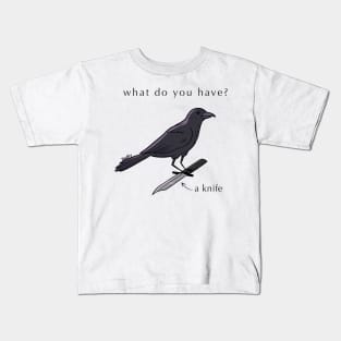 Knife Crow 3 Kids T-Shirt